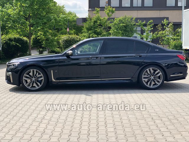 Rental BMW M760Li xDrive V12 in Belgium