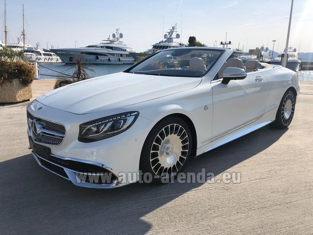 Rental Maybach S 650 Cabriolet, 1 of 300 Limited Edition in Belgium