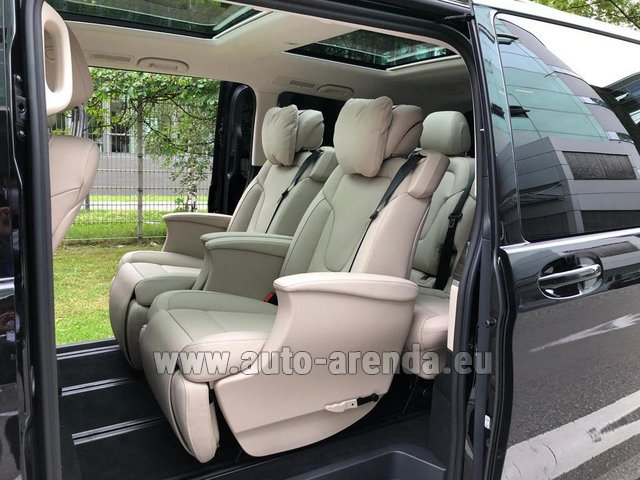 Прокат Мерседес-Бенц V300d 4MATIC EXCLUSIVE Edition Long LUXURY SEATS AMG Equipment в Шарлеруа