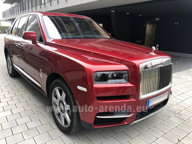 Rental Rolls-Royce Cullinan in Belgium
