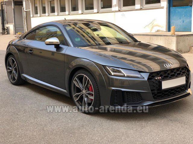 Rental Audi TTS Coupe in Brussels Airport