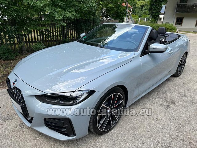 Rental BMW M430i xDrive Convertible in Brussels Airport