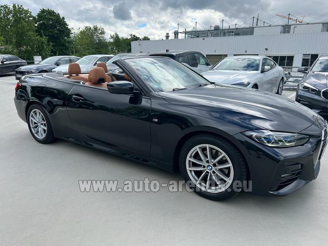 Rental BMW M420i xDrive Cabrio in Brussels Airport