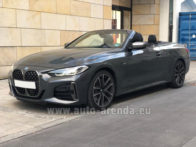 Rental BMW M440i xDrive Convertible in Brussels Airport