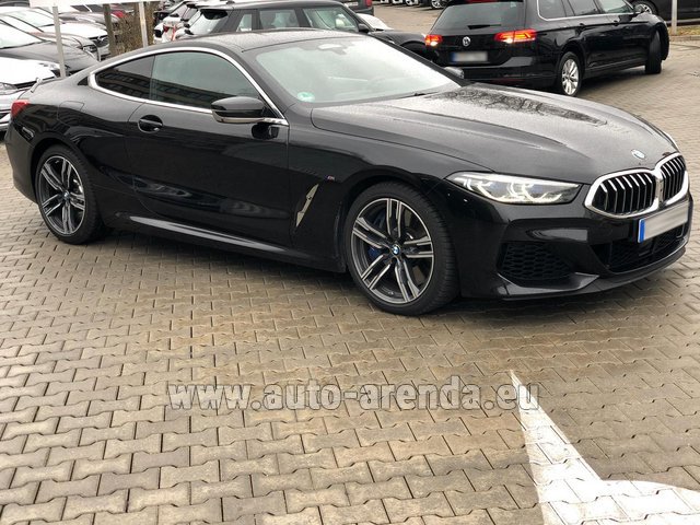 Rental BMW M850i xDrive Coupe in Brussels Airport