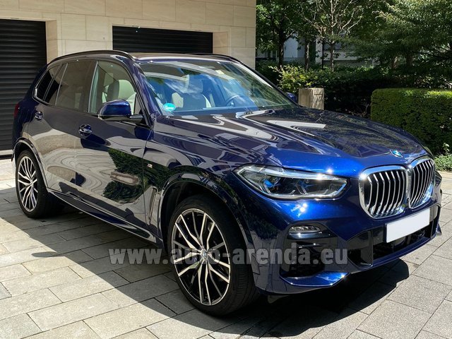 Rental BMW X5 3.0d xDrive High Executive M Sport in Brussels Airport