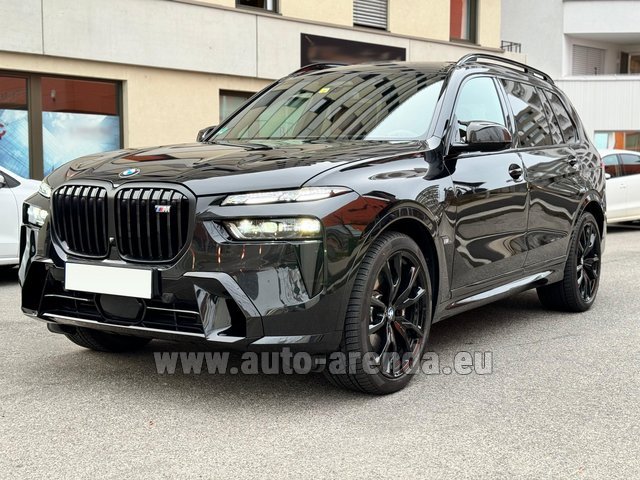 Rental BMW X7 M60i XDrive High Executive M Sport (new model, 5+2 seats) in Brussels Airport