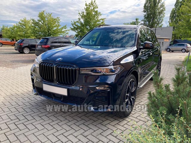 Rental BMW X7 XDrive 30d (6 seats) High Executive M Sport TV in Brussels Airport