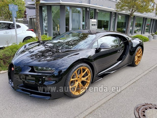 Rental Bugatti Chiron in Liege