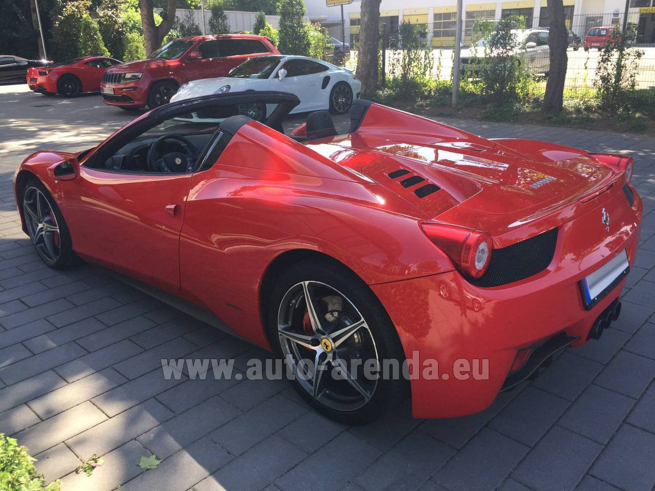 Ferrari 458 Italia Spider Red