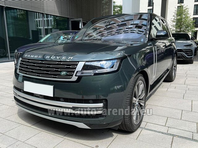 Rental Land Rover Range Rover D350 Autobiography 2022 in Bruges