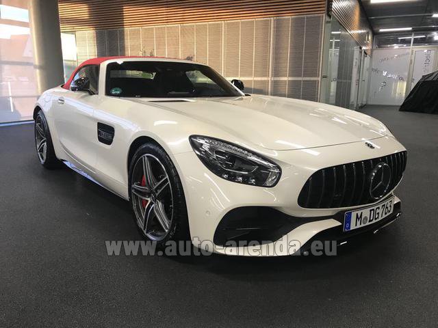 Rental Mercedes-Benz GT-C AMG 6.3 in Brussels Airport