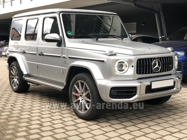 Rental Mercedes-Benz G 63 AMG in Brussels Airport