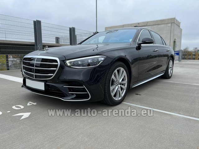 Rental Mercedes-Benz S-Class S400 Long 4Matic Diesel AMG equipment in Charleroi
