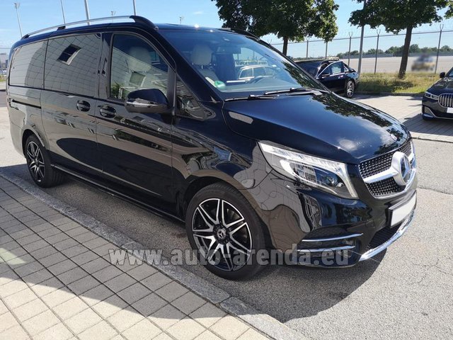 Rental Mercedes-Benz V-Class (Viano) V 300 4Matic AMG Equipment in Brussels Airport