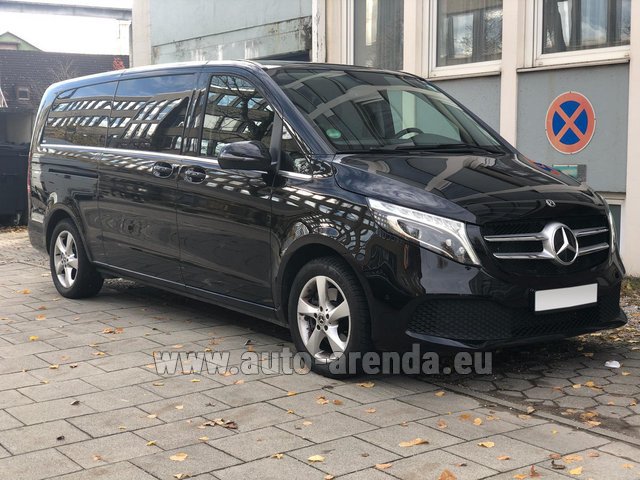 Rental Mercedes-Benz V-Class V 250 Diesel Long (8 seater) in Brussels Airport