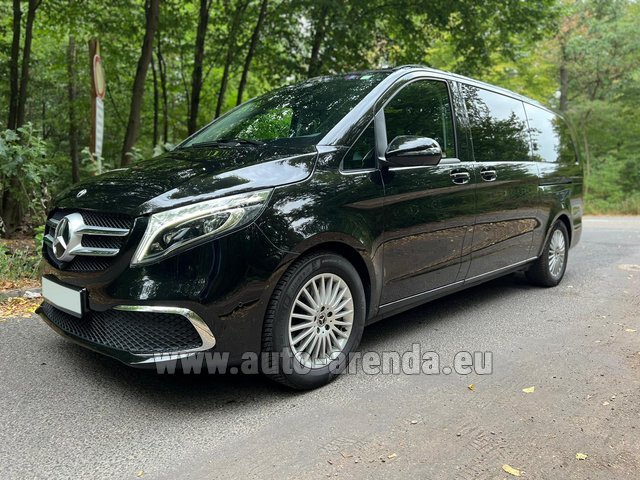 Rental Mercedes-Benz V-Class (Viano) V300d extra Long (1+7 pax) in Brussels
