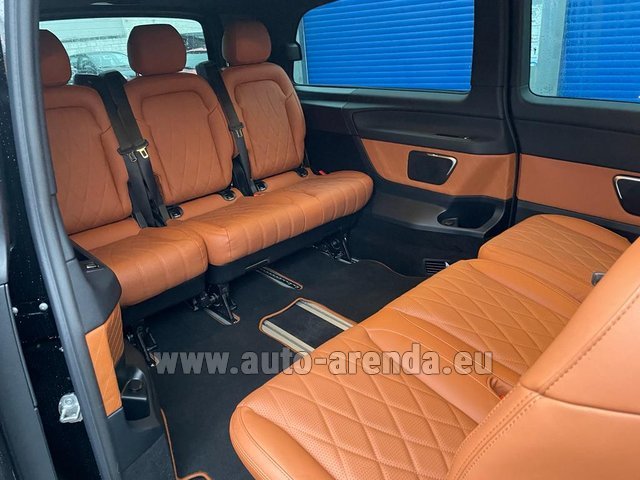 Прокат Мерседес-Бенц V300d 4Matic EXTRA LONG (1+7 мест) комплектация AMG в Шарлеруа