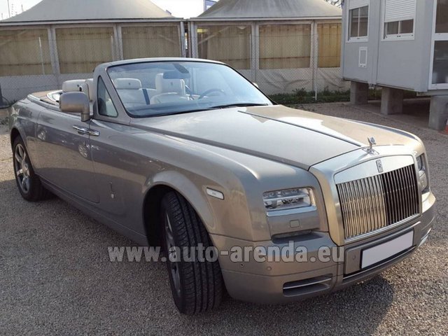 Rental Rolls-Royce Drophead in Brussels