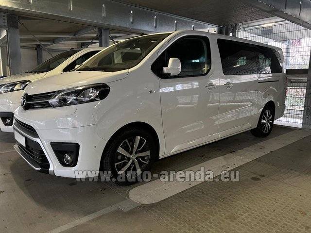 Rental Toyota Proace Verso Long (9 seats) in Brussels Airport